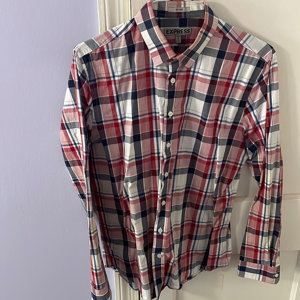Mens Express Button Down